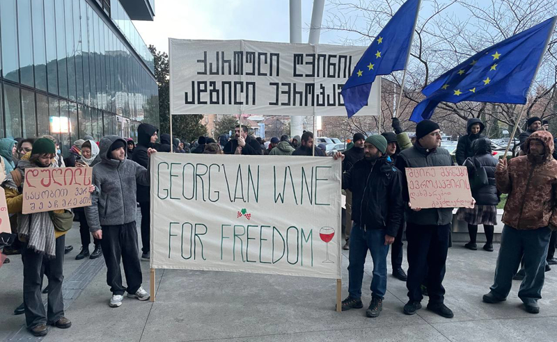 "ქართული ღვინის ადგილი ევროპაშია" - ეკონომიკის სამინისტროსთან პროტესტმა იფეთქა