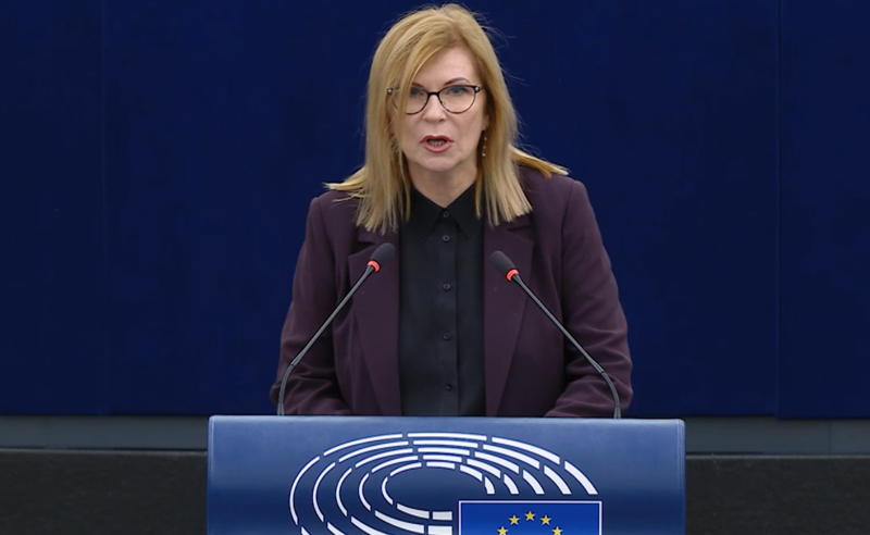 ქართველები გამოდიან სლოგანით -"გაიღვიძე საქართველო"; ჩვენ გამოვდივართ სლოგანით - "გაიღვიძე ევროპა" - მალგოჟეტა გოშევსკა