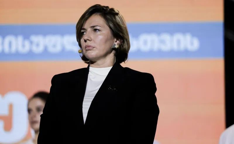 ანა დოლიძე სერბეთის ოპოზიციის წარმომადგენელს, ბალსა ბოსოვიჩს ესაუბრა