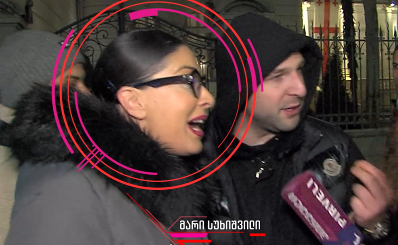 ვინ არის ქალი ტიტუშკა, რომელიც გუშინ "ტვ პირველის" გადამღებ ჯგუფს თავს დაესხა
