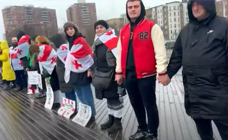 ავსტრალიიდან კანადამდე - ქართველმა ემიგრანტებმა ცოცხალი ჯაჭვის შეკრეს