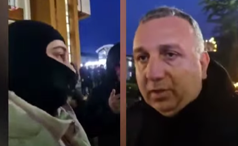 ზუგდიდში, კრიმინალურმა პოლიციამ სამ ქალს ბალაკლავას მოხსნა მოსთხოვა