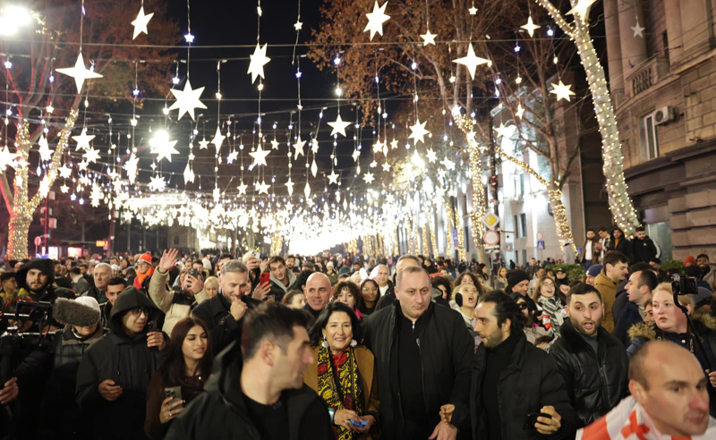 ვისაც იმედი გქონდათ, მუხტი განელდება ახალწლის ღამის მერეო … ესეც ვერ გათვალეთ! - სალომე ზურაბიშვილი