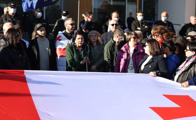 პრეზიდენტი მეგრელებს - თქვენ ხართ ჩვენი ევროპელები