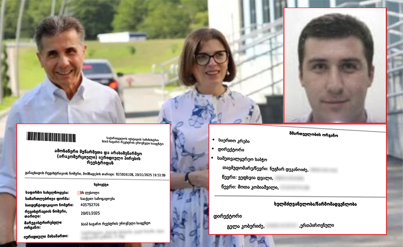 ივანიშვილის ცოლის ახალი კომპანიის დირექტორი ოლიგარქის დის, მაგულის თანასოფლელია - ვინ არიან სამეურვეო საბჭოში?
