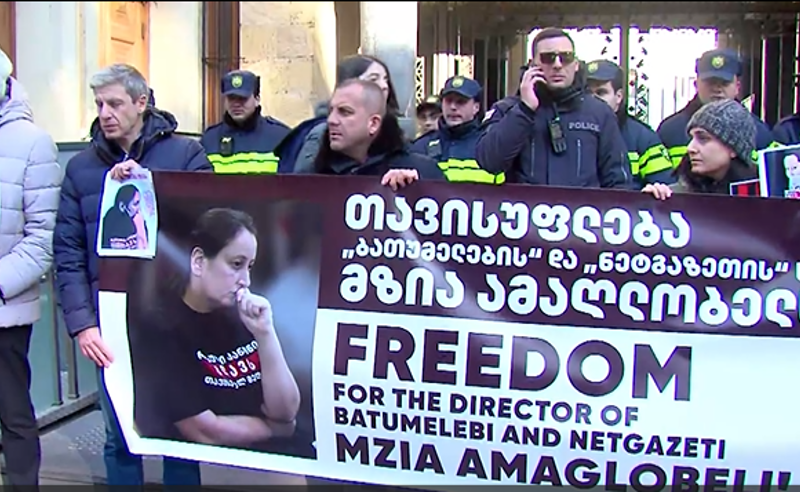 გთხოვთ, შეწყვიტე შიმშილობა, თავისუფლება ჩვენ შენთან ერთად გვჭირდება! - კოლეგების მიმართვა მზია ამაღლობელს