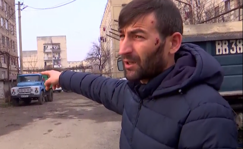 Məni qaçırdılar, maska taxmışdılar... – fəal Vaxo Pitsxelauri - Video