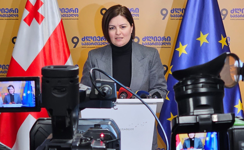 ანა ნაცვლიშვილი გიორგი გაბიტაშვილს: დარწმუნებული ხართ, რომ შეძლებთ მზია ამაღლობელის უკანონო პატიმრობის ტვირთი ზიდოთ?