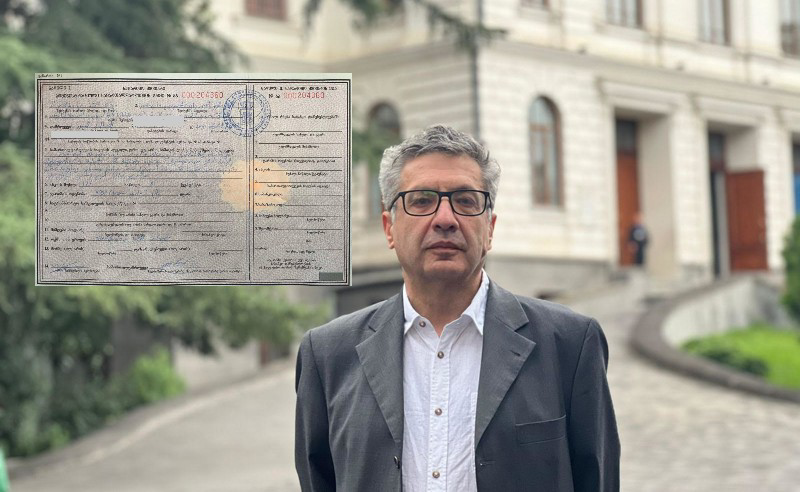 გუშინ ღამე ბინის კართან დამხვდნენ და 5000 ლარიანი ჯარიმა ჩამაბარეს - ლაშა ბაქრაძე 