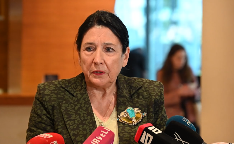სალომე ზურაბიშვილი სინდისის პატიმრების, მათი ოჯახების და დაჯარიმებული პირების დასახმარებლად ფონდის შექმნას აანონსებს 