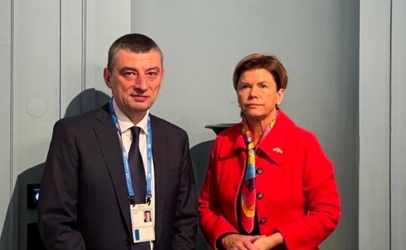 ქართველი ხალხისა და სამოქალაქო საზოგადოების ევროპული მომავლის მხარდაჭერა გაგრძელდება - ბრაჟე გახარიას შეხვდა