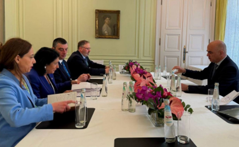 პრეზიდენტი ზურაბიშვილი ევროპის საბჭოს გენერალურ მდივანს ხვდება