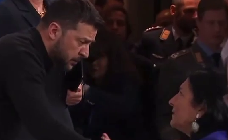ზურაბიშვილი მთავარი პოლიტიკური მოვლენების ეპიცენტრშია - ხალხის მიერ არჩეული პრეზიდენტი ზელენსკის შეხვდა