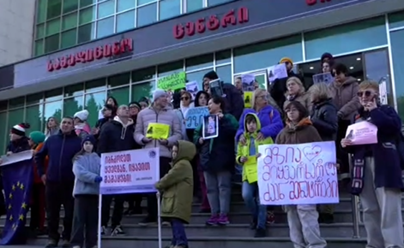 "თავისუფლება მზია ამაღლობელს" - კლინიკა "ვივამედთან" სოლიდარობის აქცია იმართება