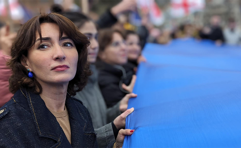 "ქართულ ოცნებას" ეშინია ხალხის ერთობისა და უწყვეტი პროტესტის - ეკა გიგაური