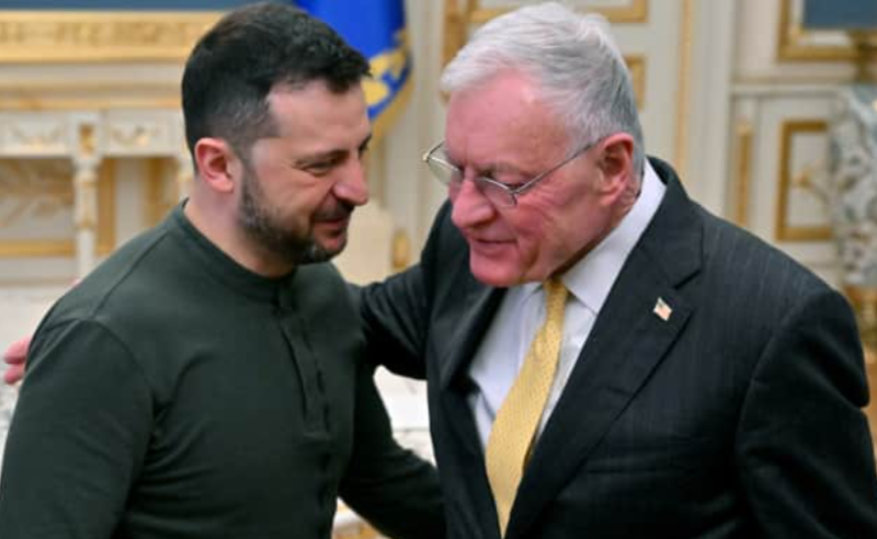 ვოლოდიმირ ზელენსკი აშშ მაღალჩინოსანს შეხვდა