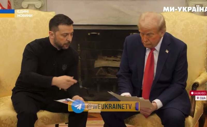 ზელენსკიმ ტრამპს უკრაინელი იმ მეომრების ფოტოები ანახა, რომლებიც რუსების ტყვეობაში იყვნენ