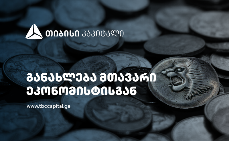 ლარი - ძლიერი წმინდა სავალუტო შემოდინებები, ევრო/დოლარის გამყარება და ნეიტრალური შიდა კომპონენტი - განახლება თიბისი კაპიტალის მთავარი ეკონომისტისგან