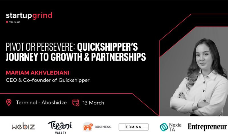 Startup Grind-ი ქალი მეწარმეებისთვის ვორქშოფს გამართავს - მხარდამჭერი საქართველოს ბანკია 