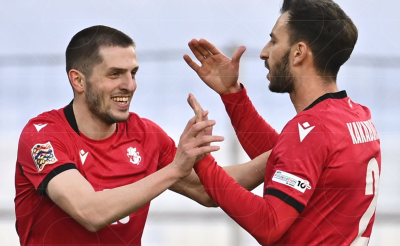 კიტეიშვილის დუბლით, საქართველოს ნაკრები სომხეთს დიდი ანგარიშით უგებს