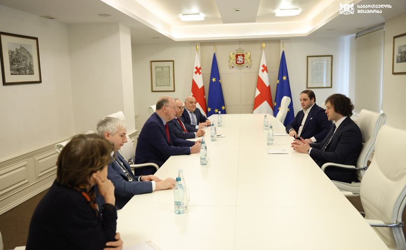 "საქართველოს კაპიტალის" დირექტორი ივანიშვილის პრემიერს შეხვდა