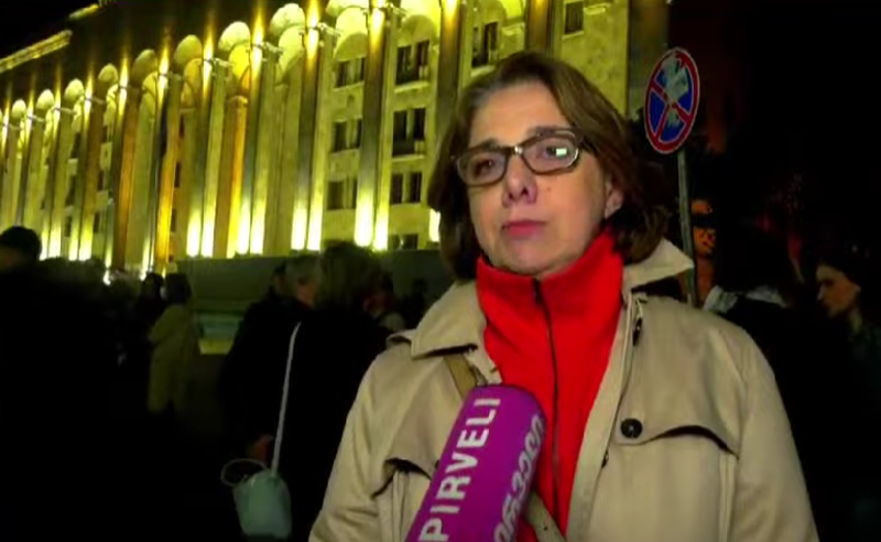 დღეს, აღდგომა დღეს, სწორედ რუსთაველის გამზირზე არის ჩვენი ქვეყნის დაცვის ხაზი - სალომე სამადაშვილი 