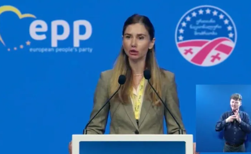 ინდივიდუალური, მიზანმიმართული სანქციები ივანიშვილისა და კრემლის მიერ მხარდაჭერილი მისი მეგობრების წინააღმდეგ - ბოკუჩავას სიტყვა EPP-ს კონგრესზე