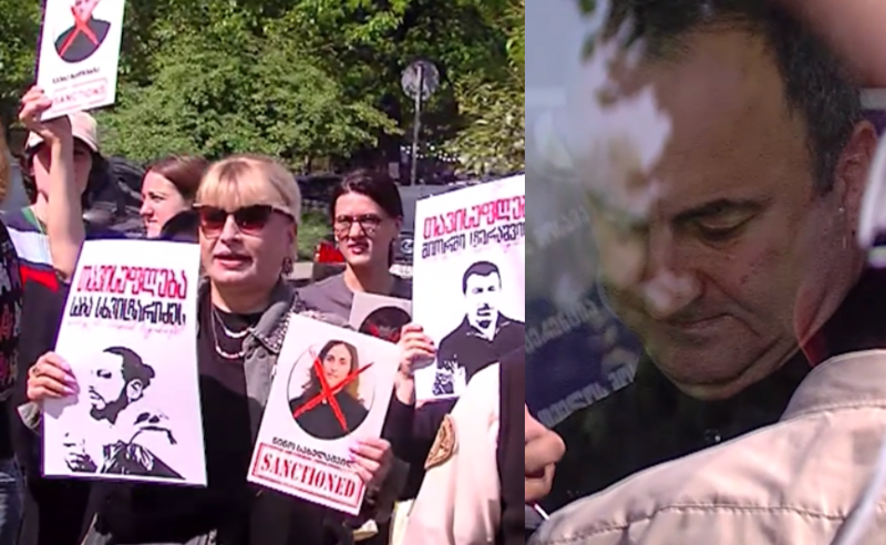პოლიციის მობილიზება აღმაშენებლის ხეივანში - მოსამართლეები იუსტიციის უმაღლეს სკოლაში "მონას" ძახილით შეაცილეს