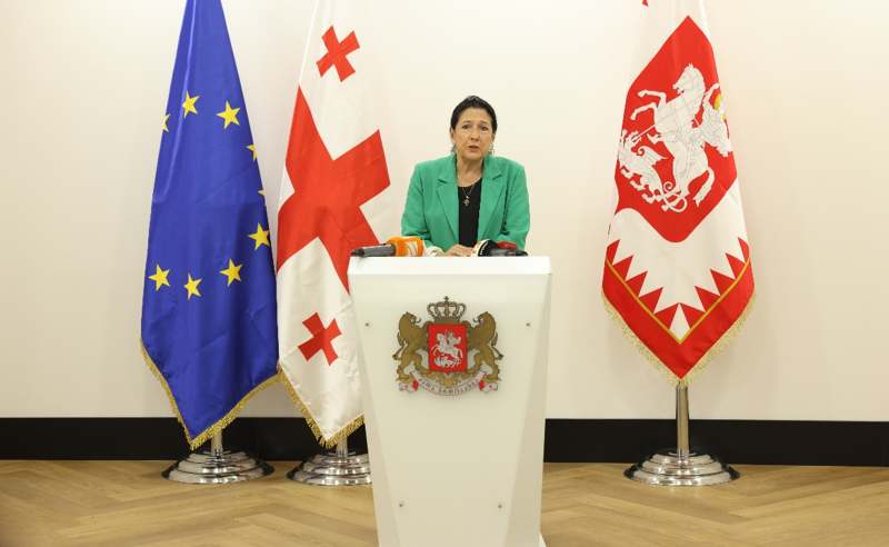 ჩვენ ერთად უნდა ჩავიბაროთ 26 მაისი - სალომე ზურაბიშვილი
