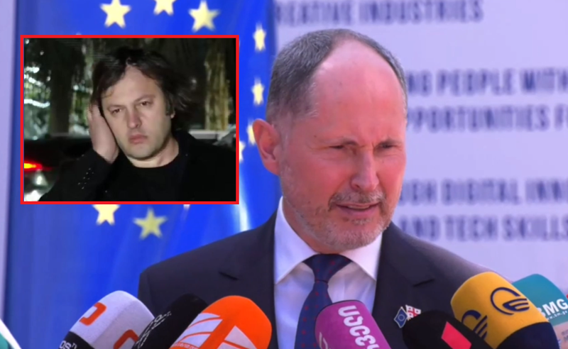 "პირადი მოწვევა არავისთვის გაგვიგზავნია...ყველა დავპატიჟეთ" - ევროკავშირის ელჩის პასუხი კობახიძეს