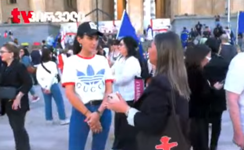 ჯაფარიძე: დღეს მთელმა მსოფლიომ უნდა დაინახოს, რომ ქართველი ხალხი და ე.წ. ხელისუფლება სხვადასხვა მხარეს დგას