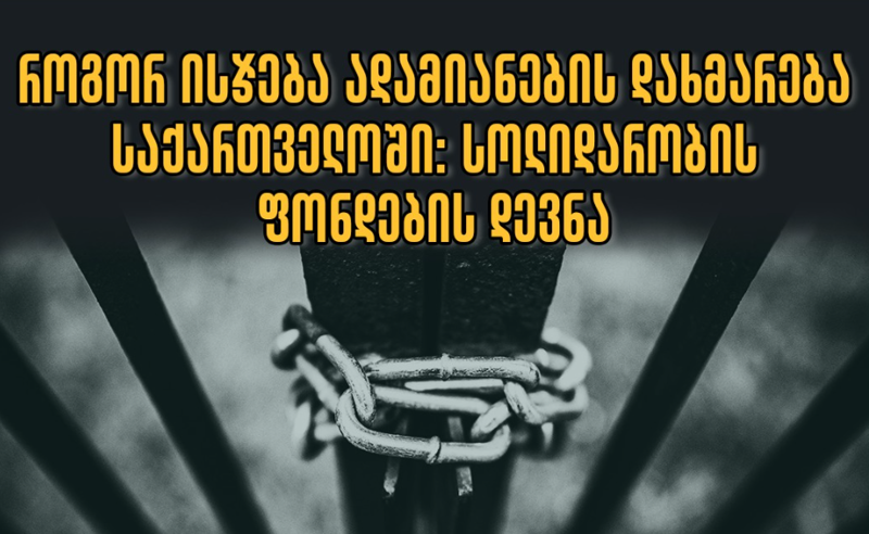 როგორ ისჯება ადამიანების დახმარება საქართველოში: სოლიდარობის ფონდების დევნა - TI