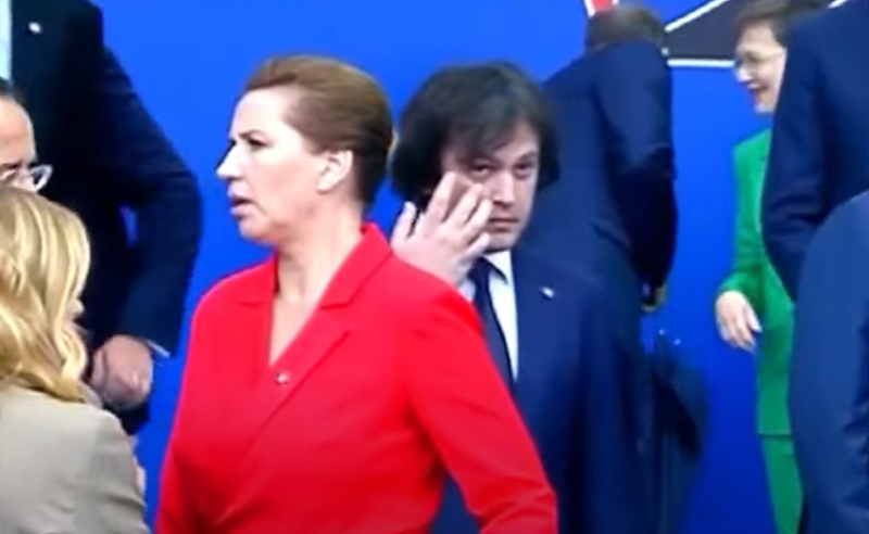 ევროპის პოლიტიკურ სამიტზე კობახიძეს ევროპელ ლიდერებთან კონტაქტი არ ჰქონია - რა ჩანს გავრცელებულ კადრებში 