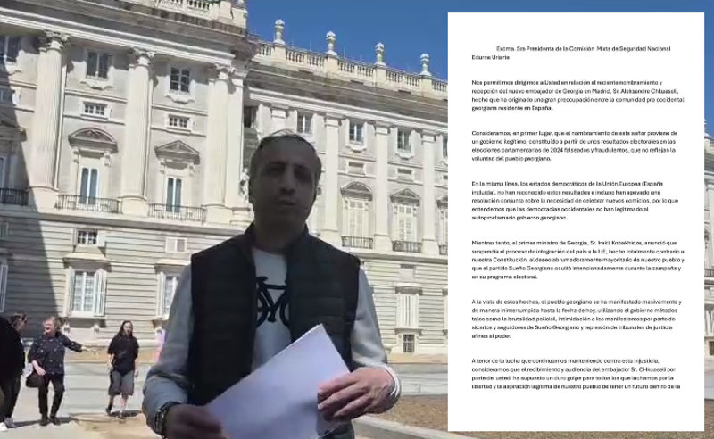 ქართველი ემიგრანტები ესპანეთის მეფეს წერილით მიმართავენ