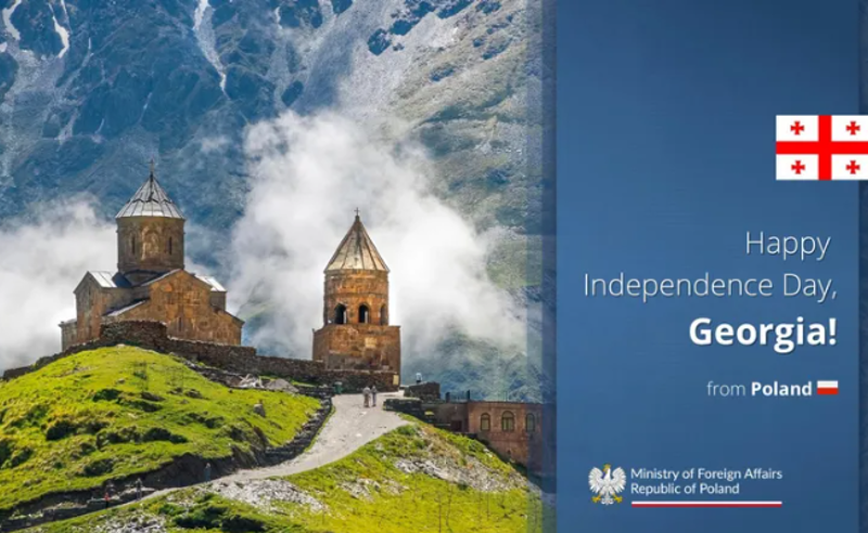 პოლონეთის საგარეო: ქართველ ხალხს ვუსურვებთ მშვიდობის, სოლიდარობისა და კეთილდღეობის საუკეთესო სურვილებს