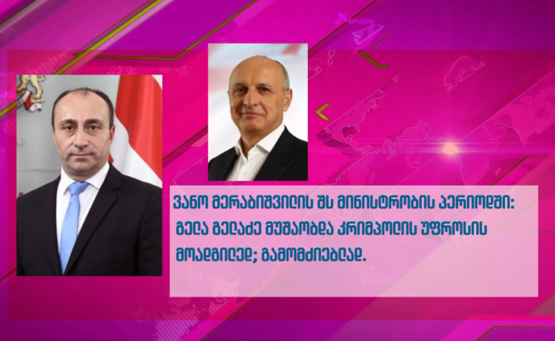 რა ვიცით შინაგან საქმეთა ახალ მინისტრზე - ვინ არის გელა გელაძე?