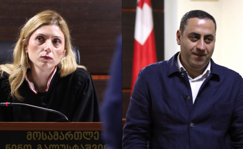 მოსამართლე ნინო გალუსტაშვილმა გიორგი ვაშაძე 7 თვით ციხეში გაუშვა