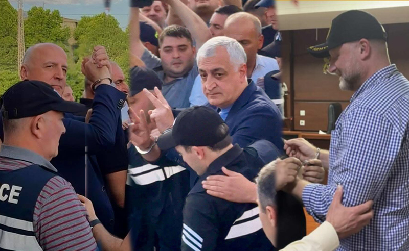 "თვითდაჭერა განახორციელეს" - "ოცნება" პოლიტიკოსების დაპატიმრებაზე