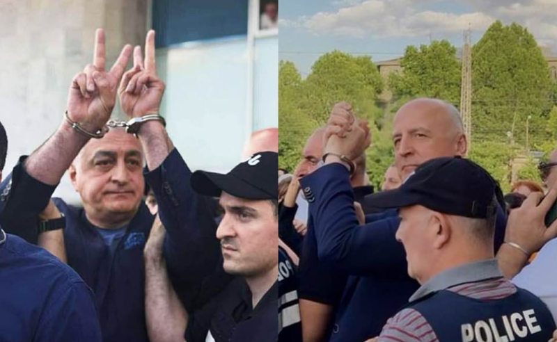 "ბრძოლა გრძელდება" - მამუკა ხაზარაძისა და ბადრი ჯაფარიძის გზავნილი ციხიდან