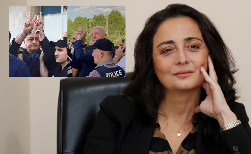 თინათინ რუხაძე: „თავისუფლება მამუკას, ბადრის და ყველა სინდისის პატიმარს! 