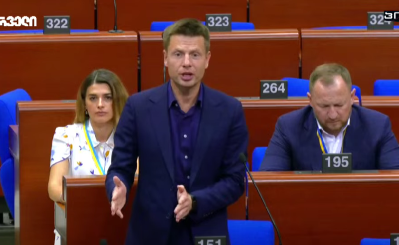 "რაც საქართველოში ხდება, ეს კრემლის ჩურჩულია" - გონჩარენკომ ევროსაბჭოში გამოსვლისას ივანიშვილს ლუკაშვილი (ლუკაშენკო) უწოდა