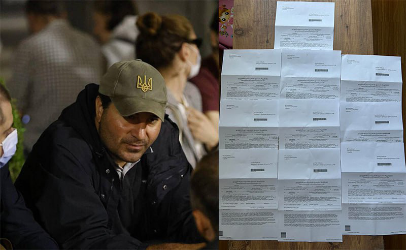 გიორგი მუმლაძე: დღეს, 10 ცალი 5 000-ლარიანი საჯარიმო ოქმი მომიტანა ფოსტამ