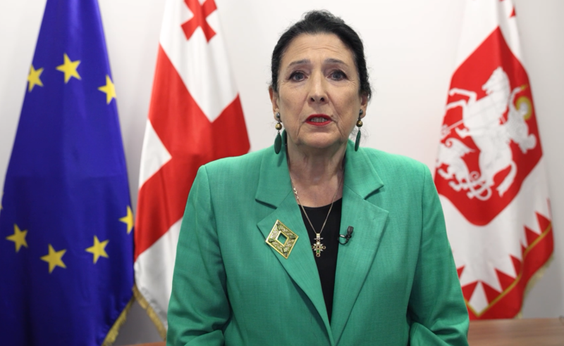 ბიზნესის შემდეგ, პარტიის მაღალი თანამდებობის პირების ჯერი დადგა-სალომე ზურაბიშვილი 