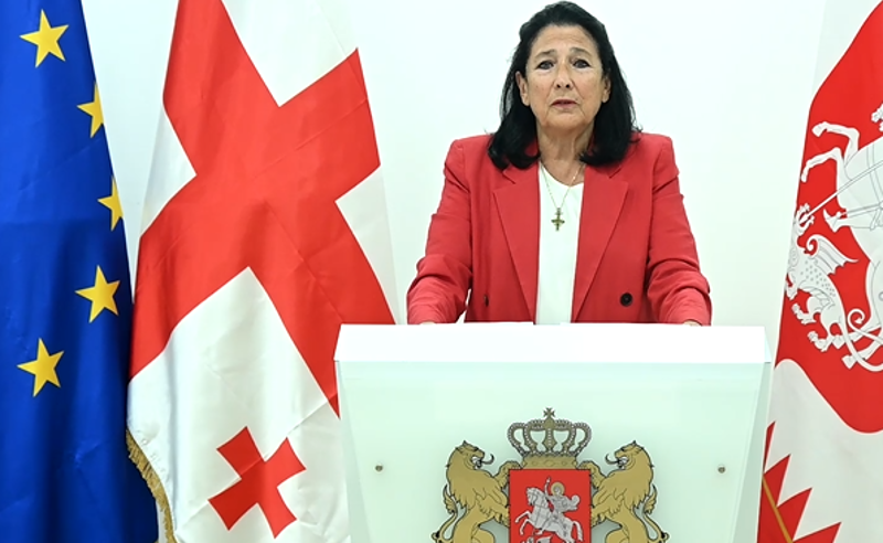 სალომე ზურაბიშვილი: არ არსებობს არჩევნები... ეს არის "ოცნების" მიერ შემოგდებული თემა