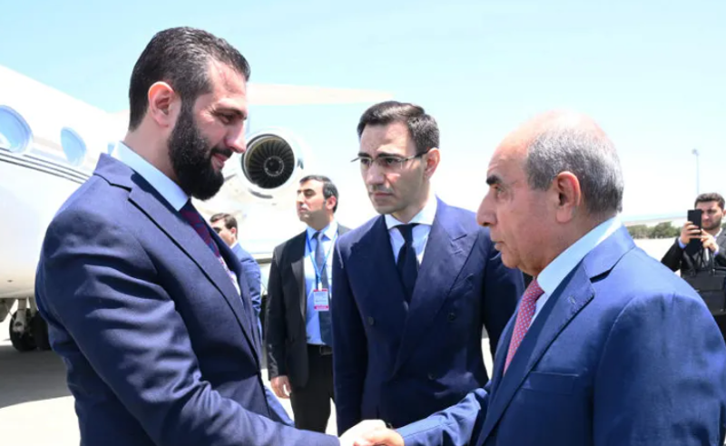 სირიის პრეზიდენტი აზერბაიჯანში ჩავიდა