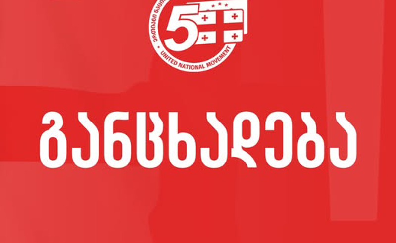 "თუკი რომელიმე ლიდერის, მხარდამჭერისა და წევრის სიცოცხლესა და ჯანმრთელობას დაემუქრება საფრთხე, პასუხისმგებლობა სრულად ეკისრება რუსულ რეჟიმს" - ენმ