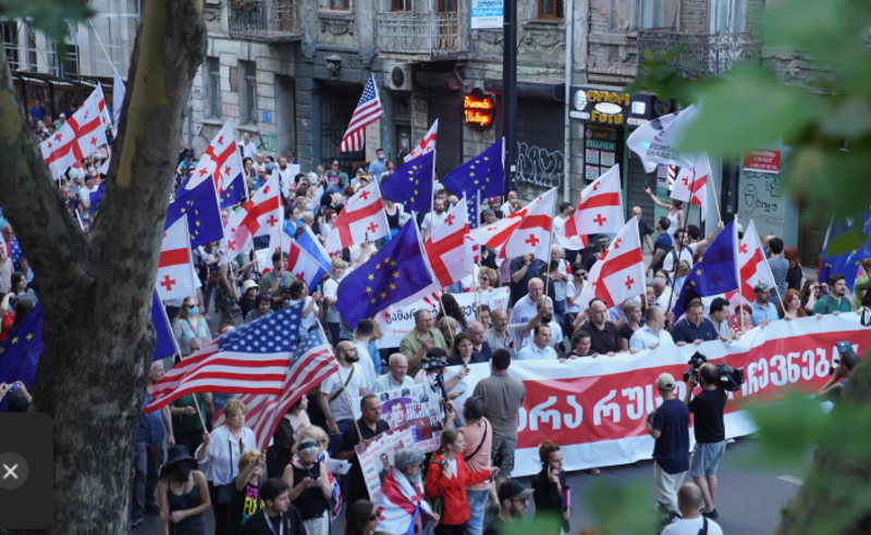 მხოლოდ თავისუფალი არჩევნები! - დიდი პროტესტის დღე თბილისში 