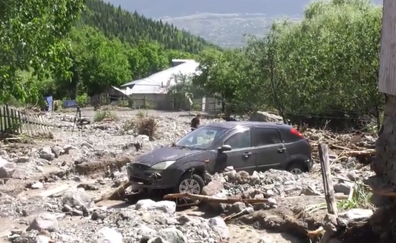 სტიქია ახალციხესა და გურიაში: მოსახლეობა დახმარებას ითხოვს