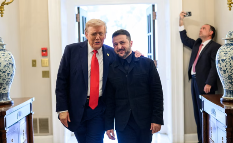 ტრამპს სურს, რომ პუტინმა და ზელენსკიმ შეხვედრა მისი მონაწილეობის გარეშე დააორგანიზონ-Guardian