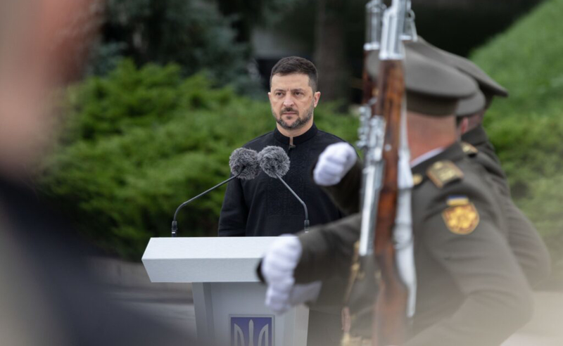 ზელენსკი: უკრაინა თავის მიწას ოკუპანტებს არ დაუთმობს
